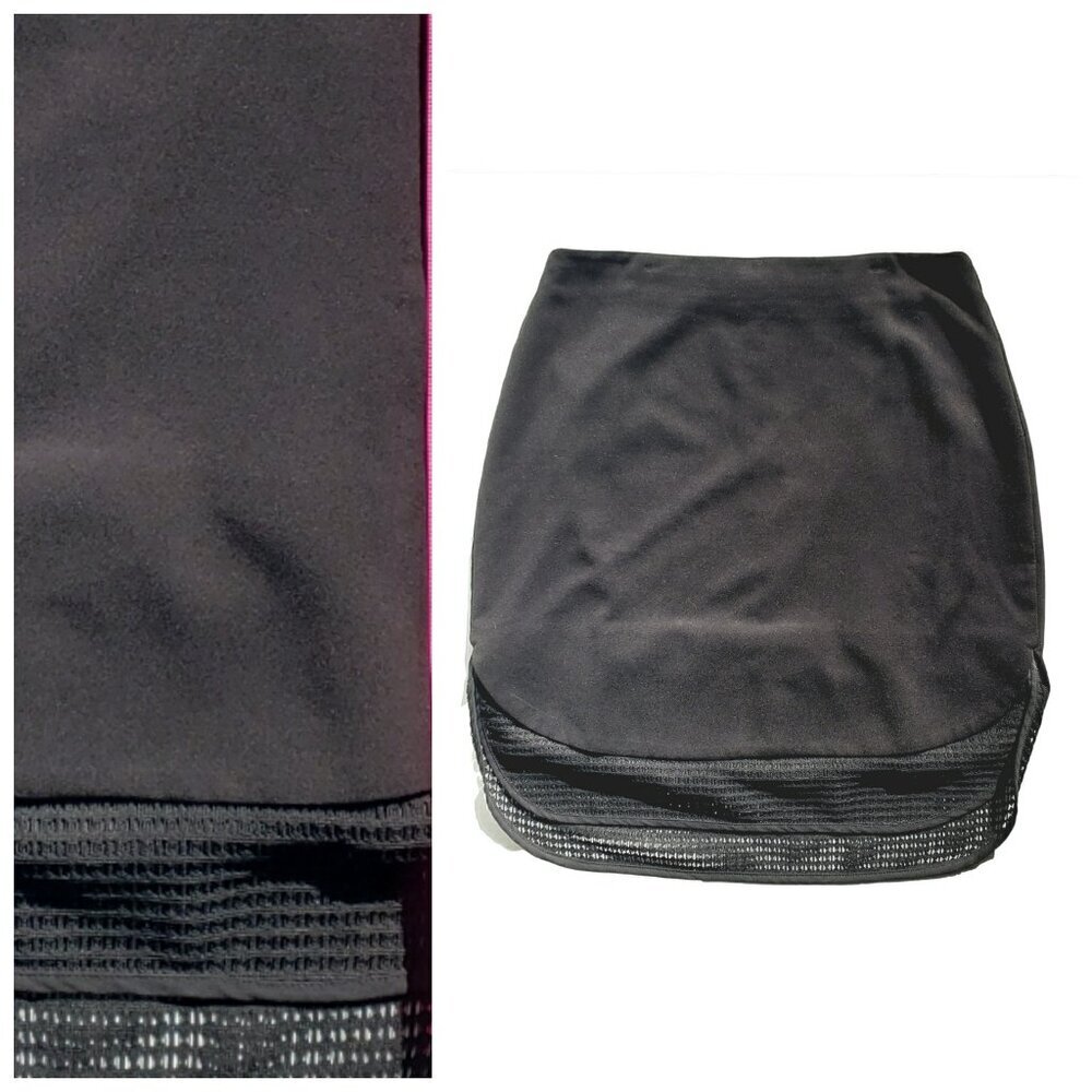 XOXO Women's Black Mini Skirt Size 13 - Picture 1 of 8